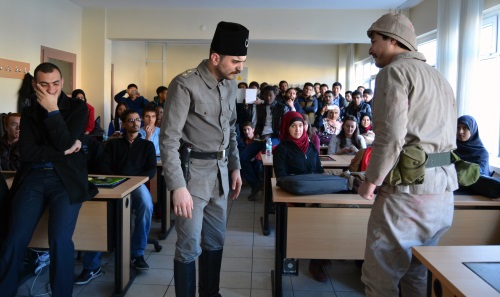 Konya Tmer rencileri anakkale ehitlerini Unutmad 